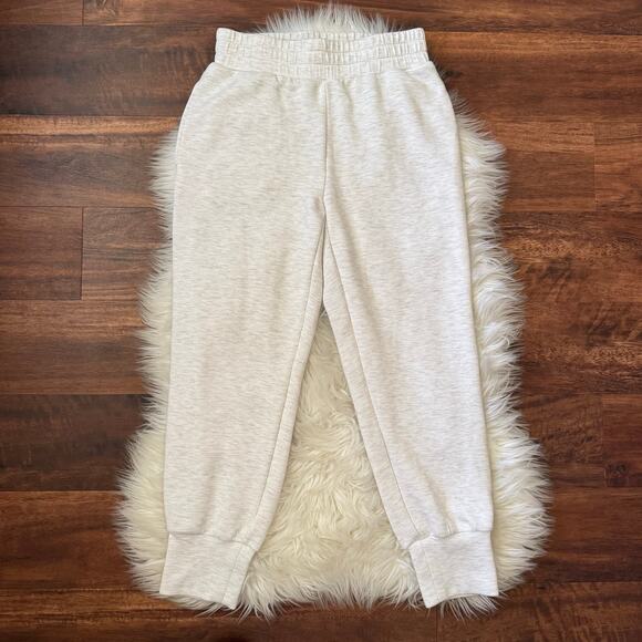 NWOT Varley The Slim Cuff Pant 25" in Ivory Marl Size Small - Picture 6 of 10